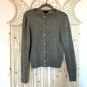 J. Crew Merino Wool Cardigan